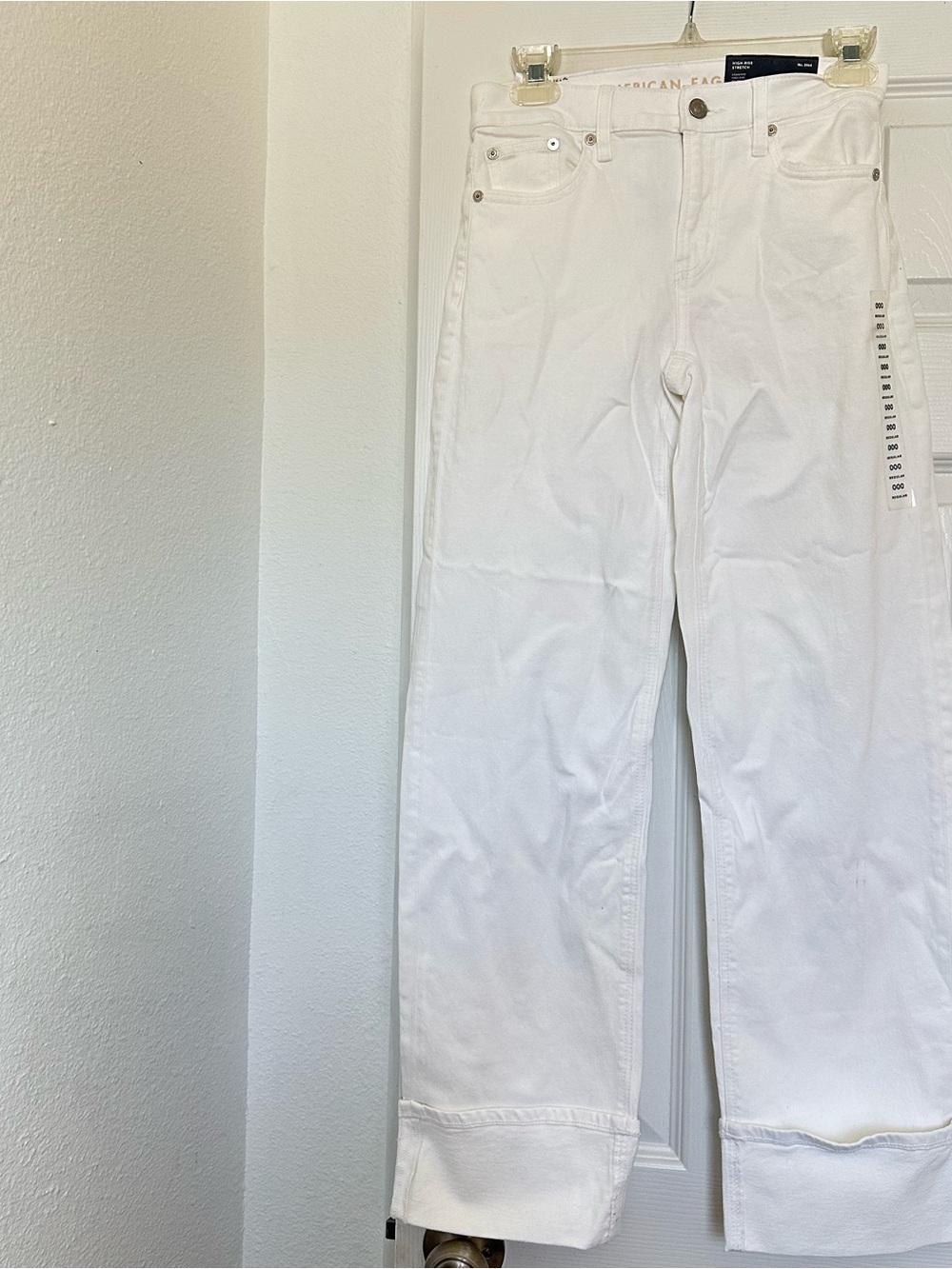american eagle Stretch High-Waisted Stovepipe Jean size 000 - Picture 13 of 15